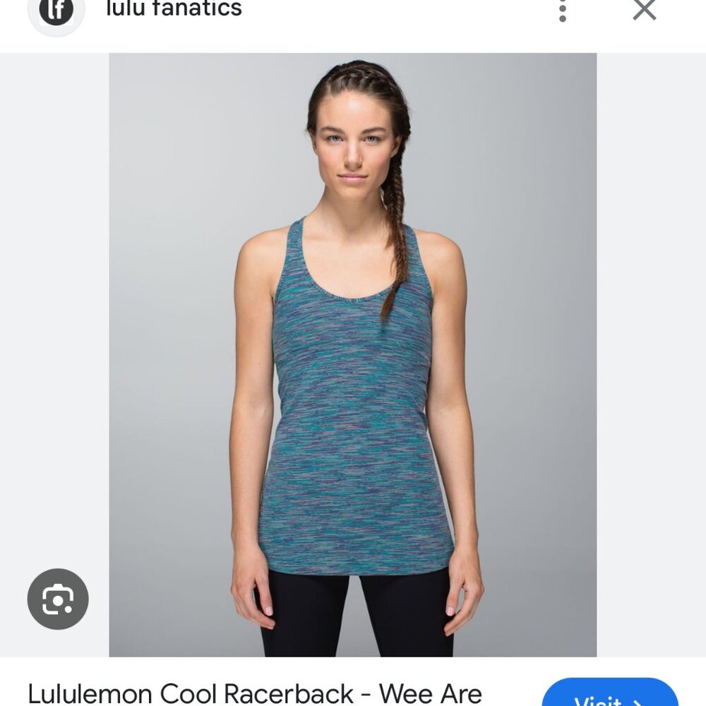 Lululemon Cool Racerback size 6